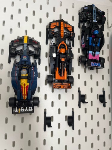 3 x SKÅDIS-fäste för LEGO Speed Champions