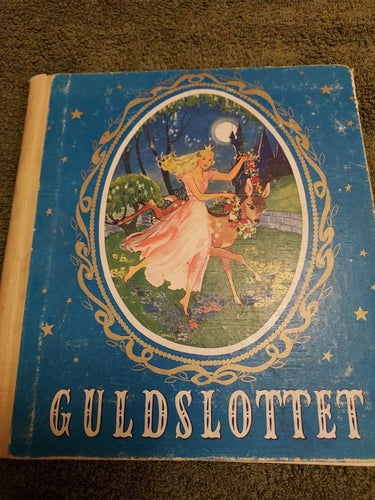 bilderbok GULDSLOTTET 1952 !