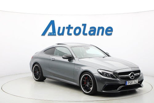 Mercedes-Benz AMG C 63 S Coupé C63 Panorama, Burmester®, 360 kamera, Sv-Såld