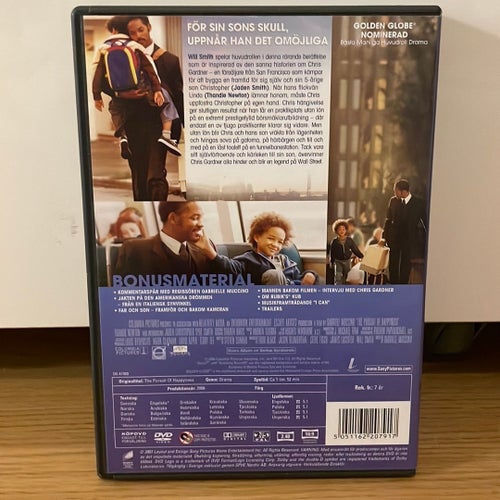 Jakten på lycka - DVD