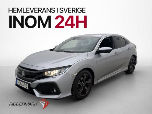 Honda Civic 1.0 126hk Elegance Kamera Navi Adaptiv-Fart BT