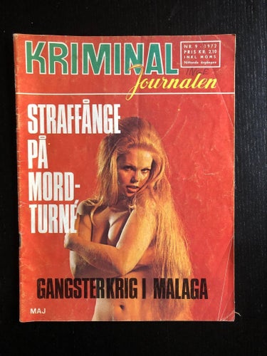 Kriminaljournalen: Nr 9 1972