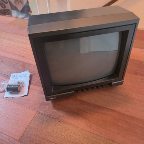 Philips VS0080 MSX colour monitor in very good state. Had maintenance