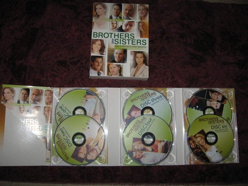 BROTHERS AND SISTERS SÄSONG 1 (CARLISTA FLOCKHART,SALLY FIELD) 6-DISC DVD