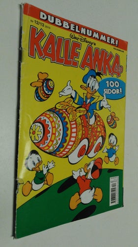Kalle Anka 2010 nr 12/13 + Robot bilaga i mitten