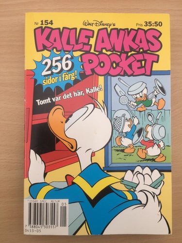 KALLE ANKAS POCKET - Nr 154 - Tomt var det här, Kalle!