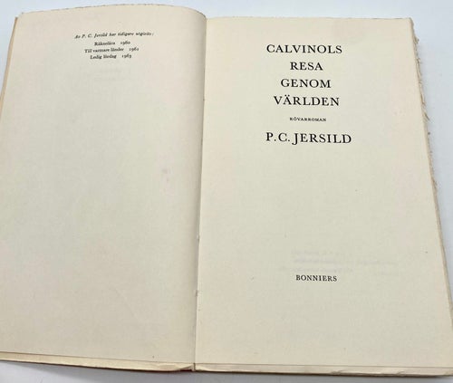 Calvinols resa genom världen av P. C. Jersild