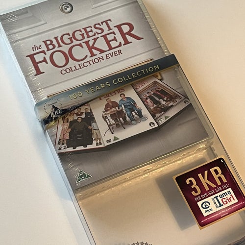 The biggest Focker collection ever. Inplastad DVD-box