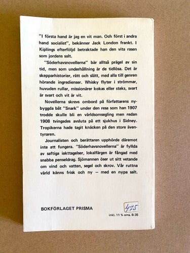 Söderhavsnoveller av Jack London, 1968