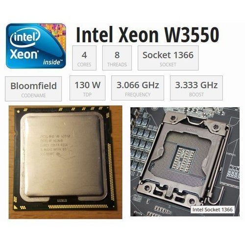 Intel Xeon W3550 Processor