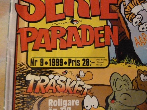 SERIEPARADEN, NR 9-1999, TIDNING