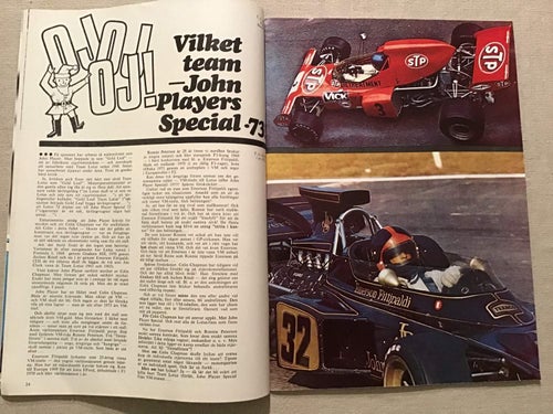 IMS MOTORSPORT NR 12 1972 RONNIE PETERSON,F3,FERRARI,RALLYCROSS,RALLY,