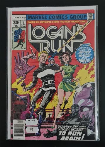 Logan's Run (1977 Marvel) #6