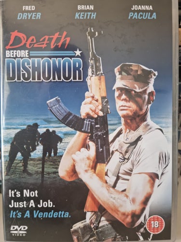 Death Before Dishonor (1987) Terry Leonard med Sasha Mitchell, Brian Keith.