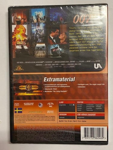DVD Iskallt Uppdrag 007 James Bond Special Edition INPLASTAD