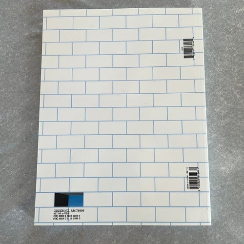 Pink Floyd The Wall, Guitar Tablature Edition