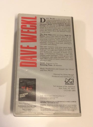 Dave Weckl - The Next Step (VHS)
