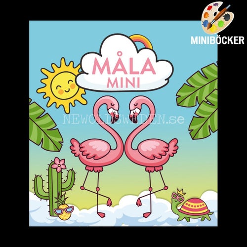 Måla Mini - ROLIGA DJUR - P72