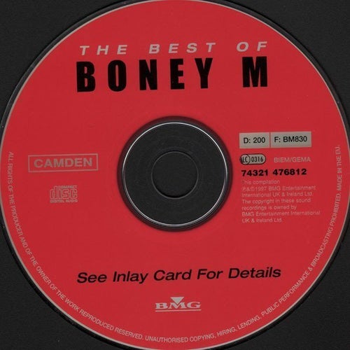 CD - Boney M – The Best Of