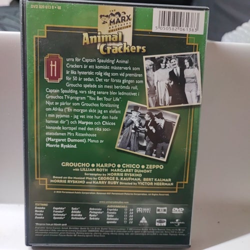 Animal Crackers - The Marx Brothers Collection - DVD