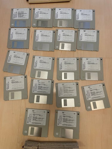 Microsoft Windows 95 installation/ disketter