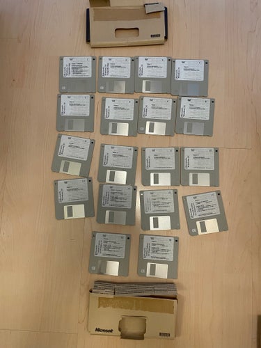 Microsoft Windows 95 installation/ disketter