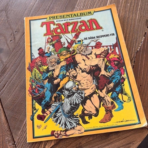 Tarzan: De Döda Skeppens Vik av Edgar Rice Burroughs, 1979