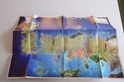 The Lands of Ice and Fire, George R.R. Martin
