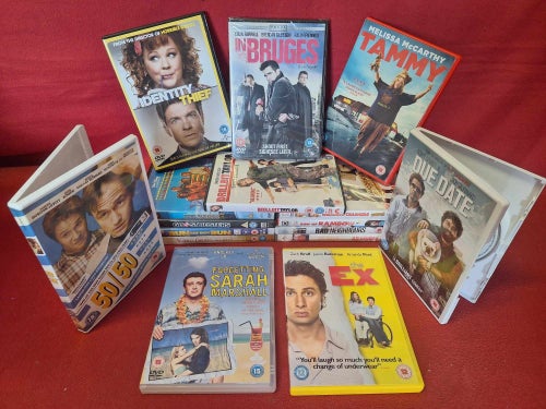 LAGERRENSNING - IN BRUGES / TAMMY / THE EX mfl PAKET [OLIKA SKICK] DVD