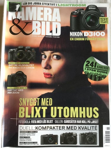 Tidningen Kamera & Bild, nr.11 2010