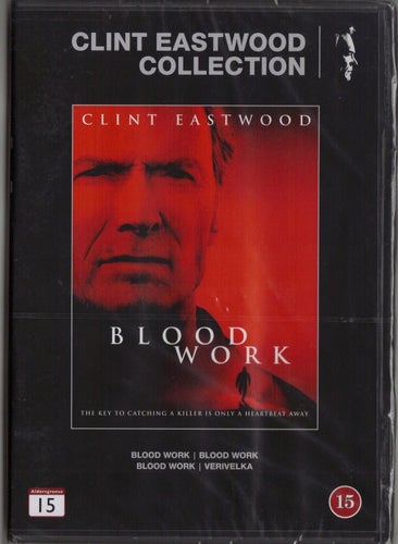 Clint Eastwood Collection 7: BLOOD WORK - DVD (INPLASTAD)