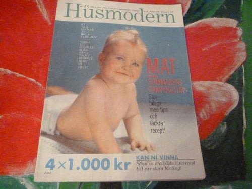 HUSMODERN, NR 23 - 1961, TIDNING