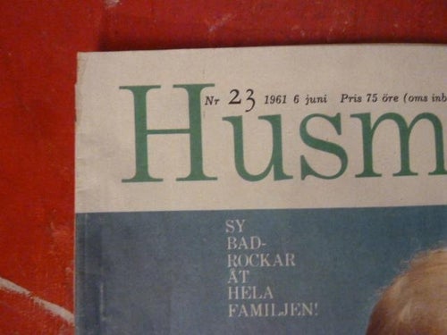 HUSMODERN, NR 23 - 1961, TIDNING