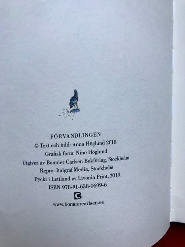 FÖRVANDLINGEN Anna Höglund 2019
