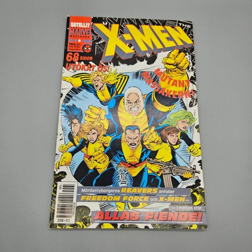 X-Men 1992 Nr 5 - Serietidning Marvel Satellit
