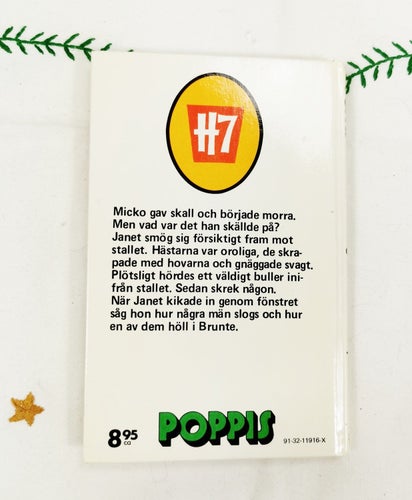 Enid Blyton - Hemliga 7:an och hästtjuvarna (Poppis Sjuan 7)