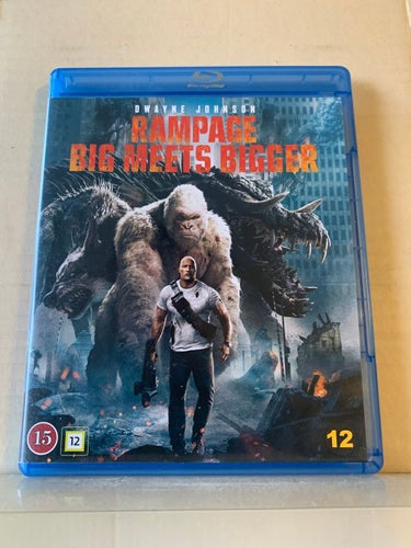Rampage : Bigger meets bigger, Blu-ray