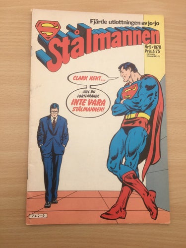 STÅLMANNEN - Nr 9 1978