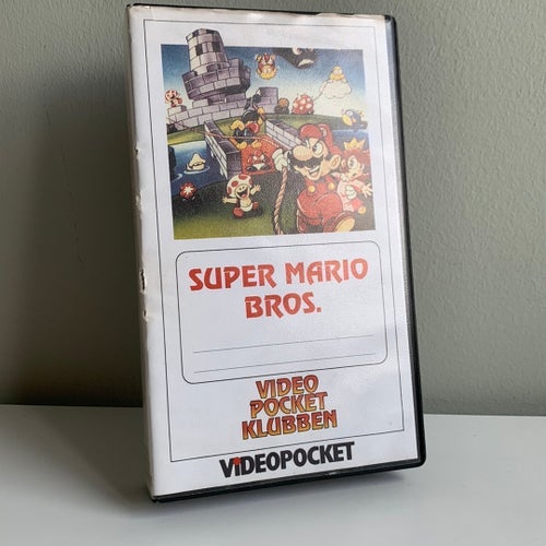 Super Mario Bros - Videopocket - Video Pocket Klubben - VHS