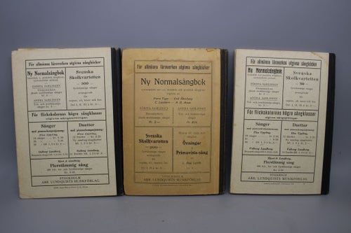 Svenska Skolkvartetten - Musiklärarna del 1-3 - 1919