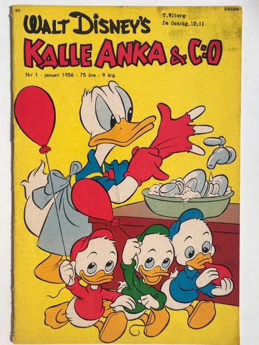 Kalle Anka - 1956:1. FN