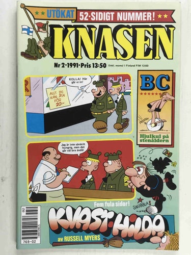 Knasen - 1991:2 Oläst!