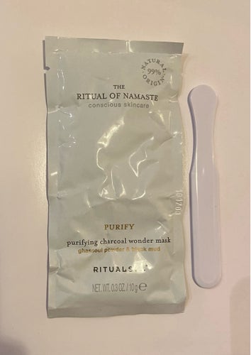 Rituals Purify Charcoal Wonder Mask ansiktsmask lermask med spatel
