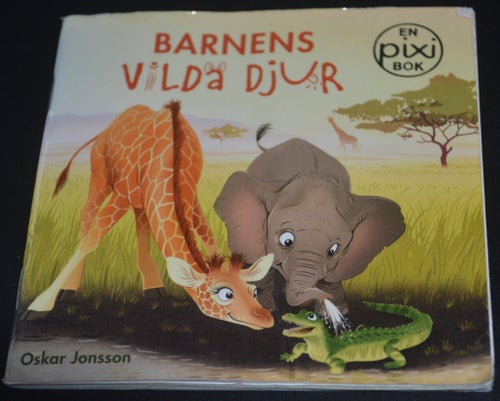 Pixibok Barnens vilda djur.