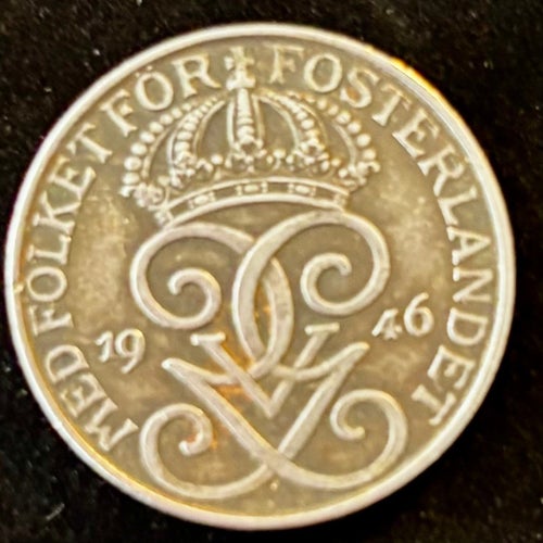 Svensk 5 Öre från 1946