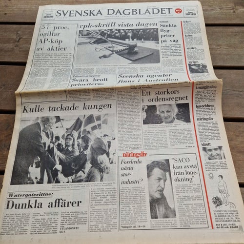 Svenska Dagbladet 7 juni 1973