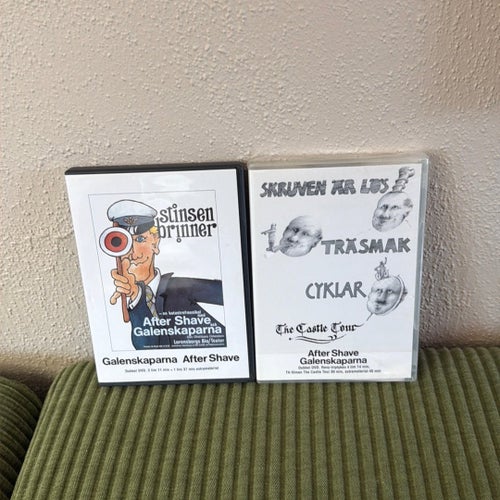 Galenskaparna After Shave Dubbel DVD: Stinsen Brinner och Skruven är lös