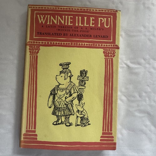Winnie ille Pu bok på latin med originalomslag