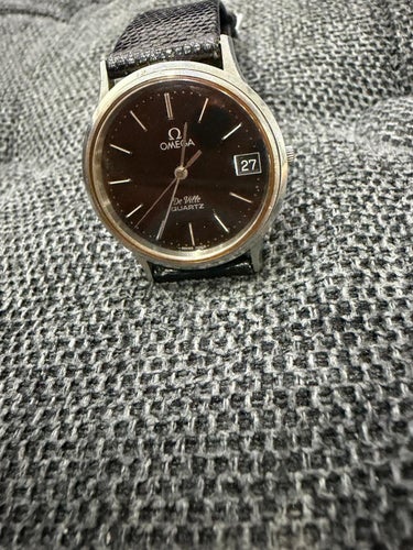 Omega De Ville Quartz Herrklocka med Datumvisning