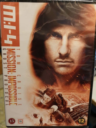 DVD Mission Impossible 4 M:I 4 Ghost Protocol Tom Cruise INPLASTAD